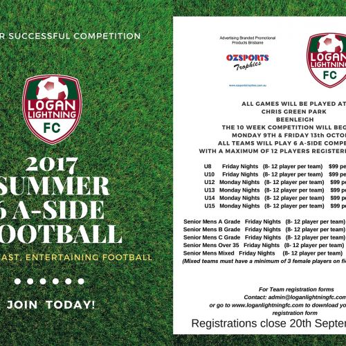 2017 SUMMER 6A-SIDE WITH LOGAN