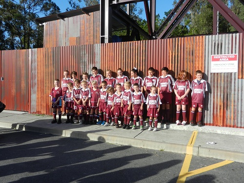 Coomera Soccer Club visits the Big Brother House1 