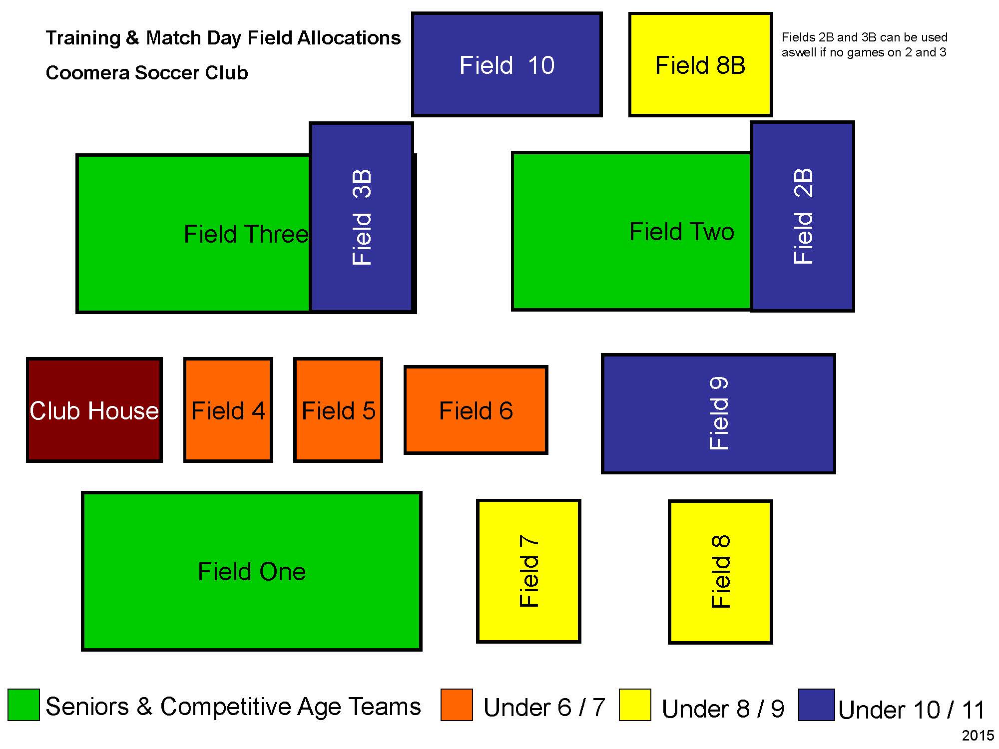 Tranquility Soccer Field Map